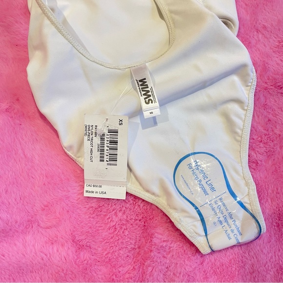 NWT American Apparel One Piece Swim - Picture 4 of 5